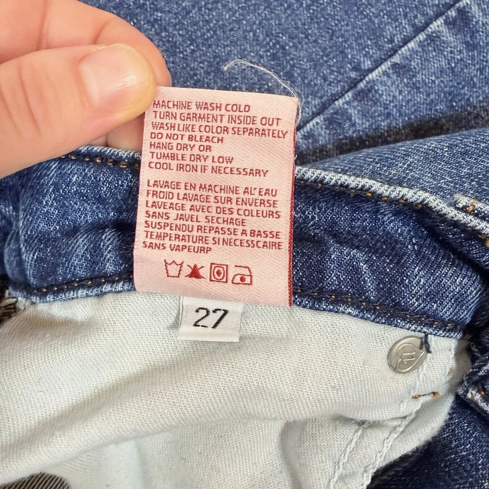 Revice Size 27‎ Patchwork Re done Matchmaker Love at First Sight Jeans Straight